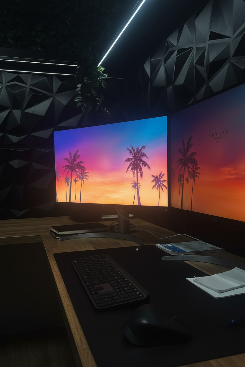 3D Wandpanelen voor Gaming, Content, Streaming & Desk Setups