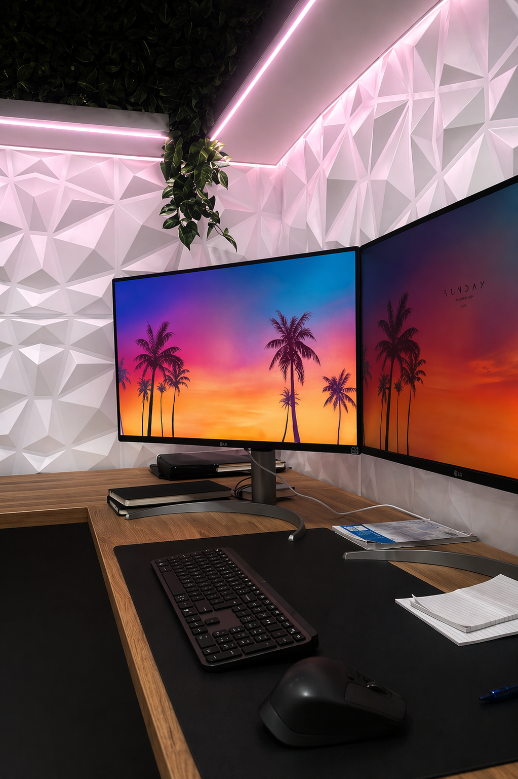 3D Wandpanelen voor Gaming, Content, Streaming & Desk Setups